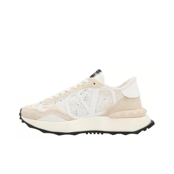 Valentino Lace And Mesh Lacerunner White Ivory Women's