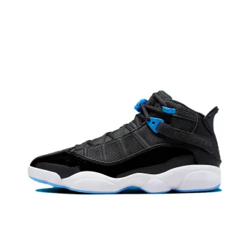 JORDAN 6 Rings Anthracite University Blue