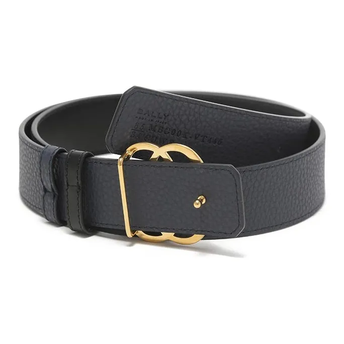 BALLY Leather, Non Trimmable, Double Sided Cow Leather Belts Men's 3.5cm-2