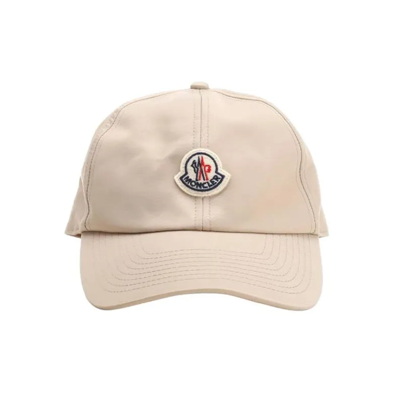 Moncler Logo patch Satin Cap-0