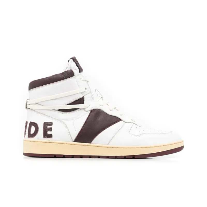 RHUDE Panelled High top Sneakers-1