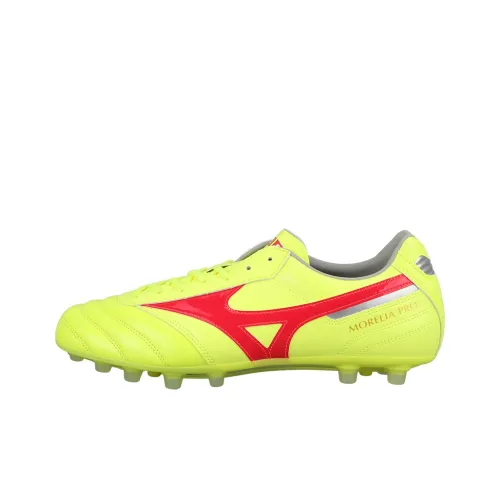 Mizuno Morelia Soccer Shoes Men Low-Top Red