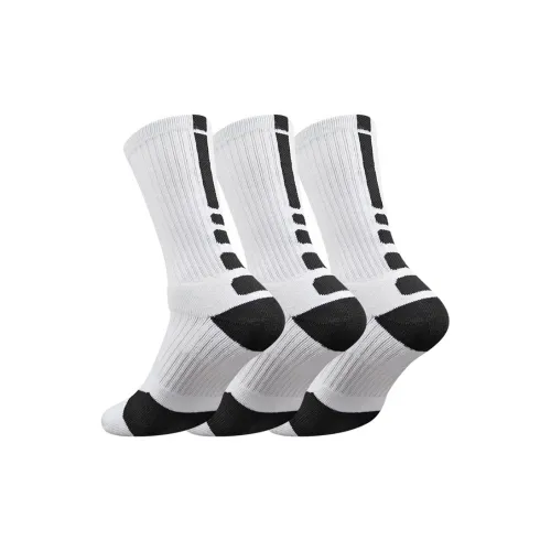 Ledomoda Basketball Socks Unisex 3 Pack
