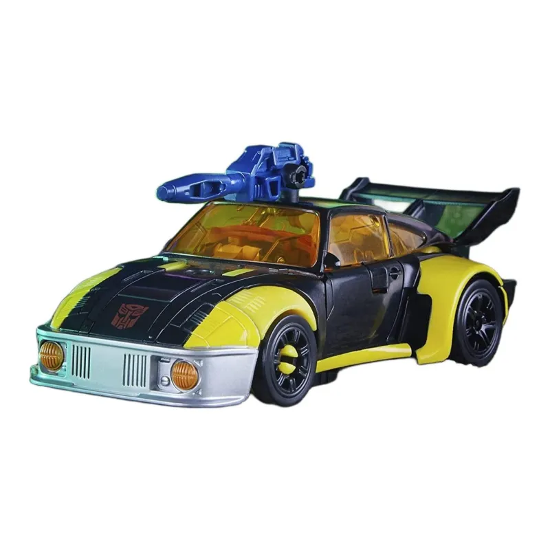 Hasbro Transformers Limited Golden Disk Collection Gambler Black Jazz+Transparent Visionary Crow Assembled Models 15cm-2