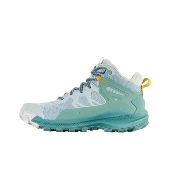 Oboz Footwear Katabatic Cushioning Wear-Resistant Mid-Top Trekking Shoes Women's Blue Green