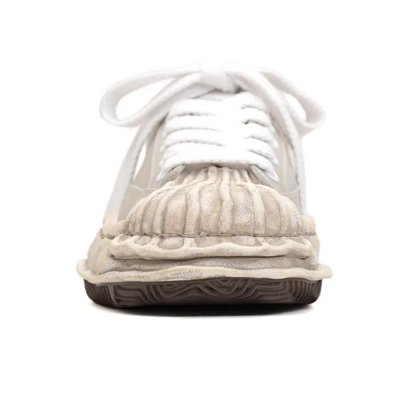 Maison MIHARA YASUHIRO Blakey Og Sole Leather Low Grey Black-6