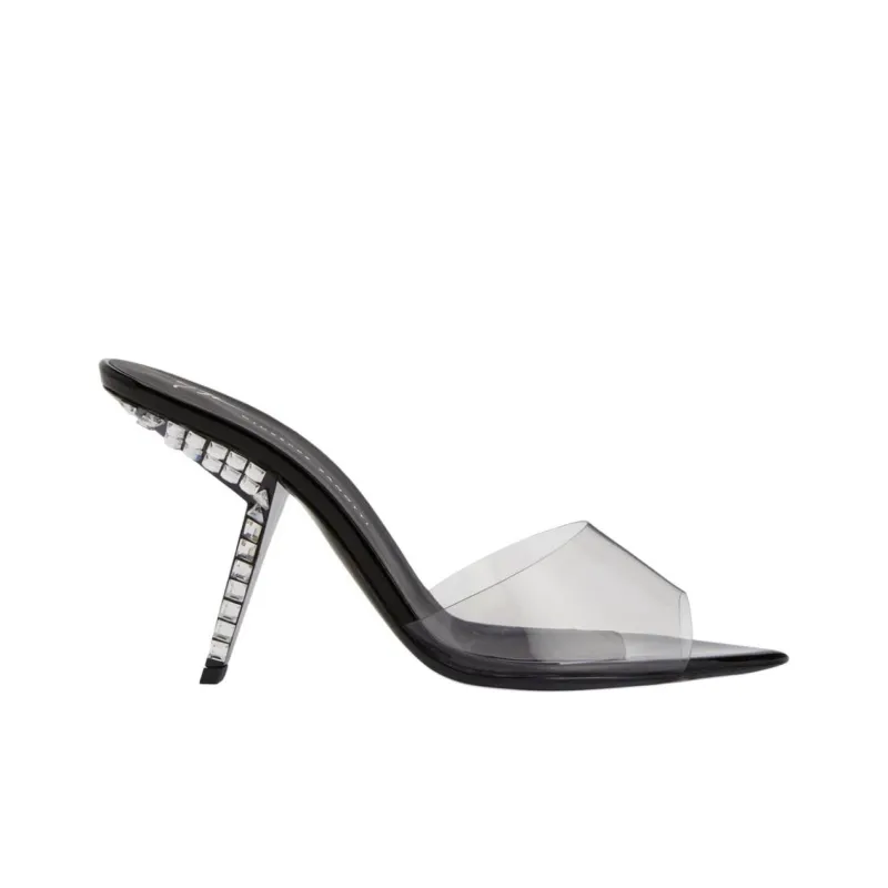 Giuseppe Zanotti Mystero 90mm Transparent Sandals Women's-1
