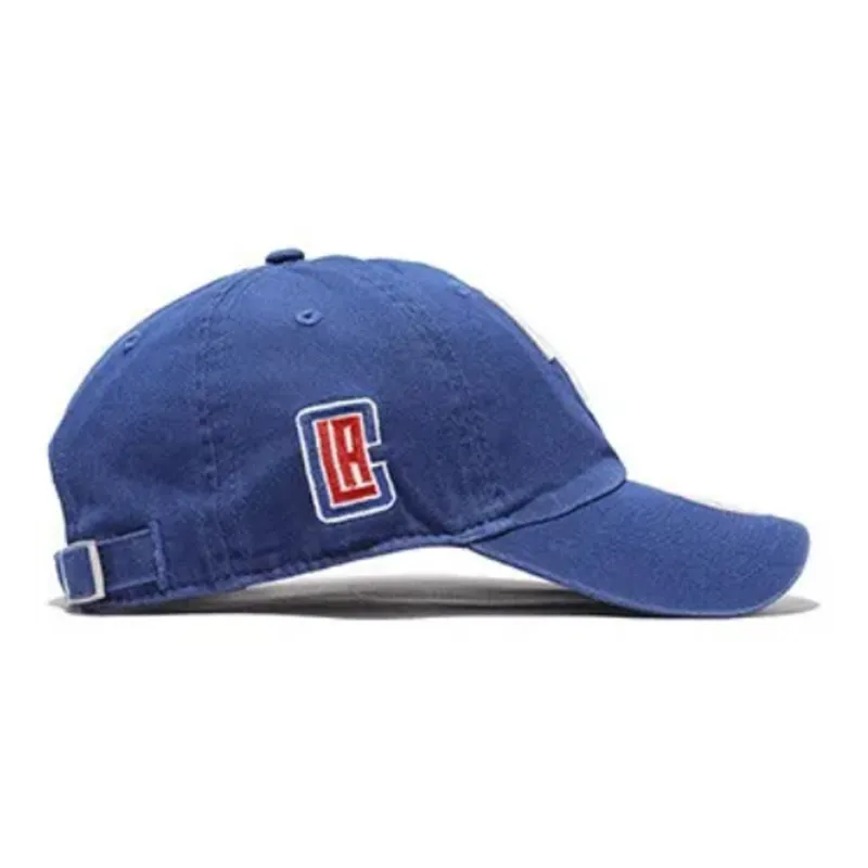 New Era Cotton Baseball Caps Men's Blue-4