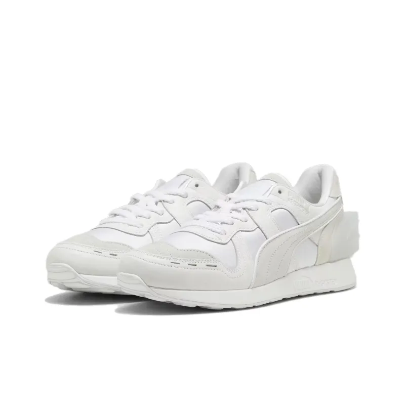 PUMA RS 100 Anti Slip Wear Resistant Low Top Casual Shoes Unisex White Gray-2