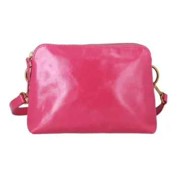 Nat & Nin Leather Handbag, Shoulder Bag Regular Women's Pink