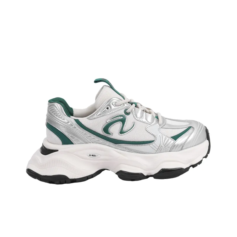 NERDY Low Top Chunky Sneakers Women's Green-2