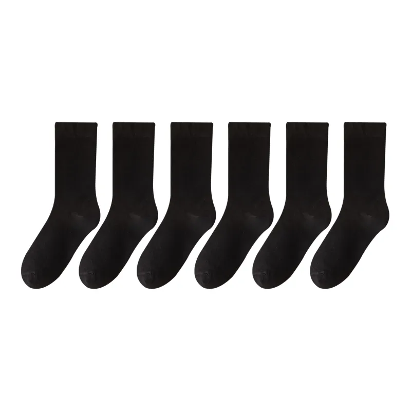 XXLLG Mid Calf Socks Women's 6 Pack-6