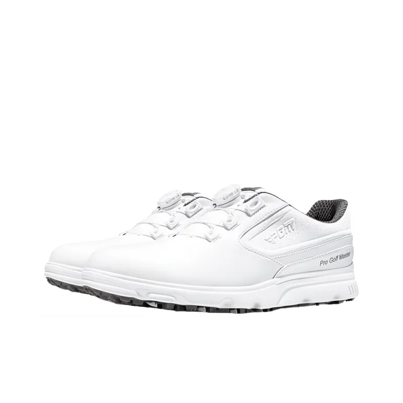 PGM Anti Slip Wear Resistant Low Top Golf Shoes Men's White-1