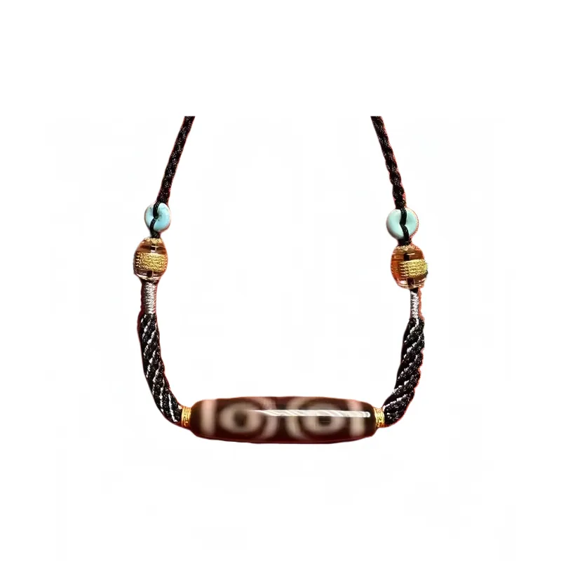 Xifeng Building Agate Jade Necklaces Unisex-0