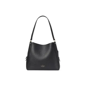 Kate Spade Leila Cow Leather Handbag Medium Size Women's Black