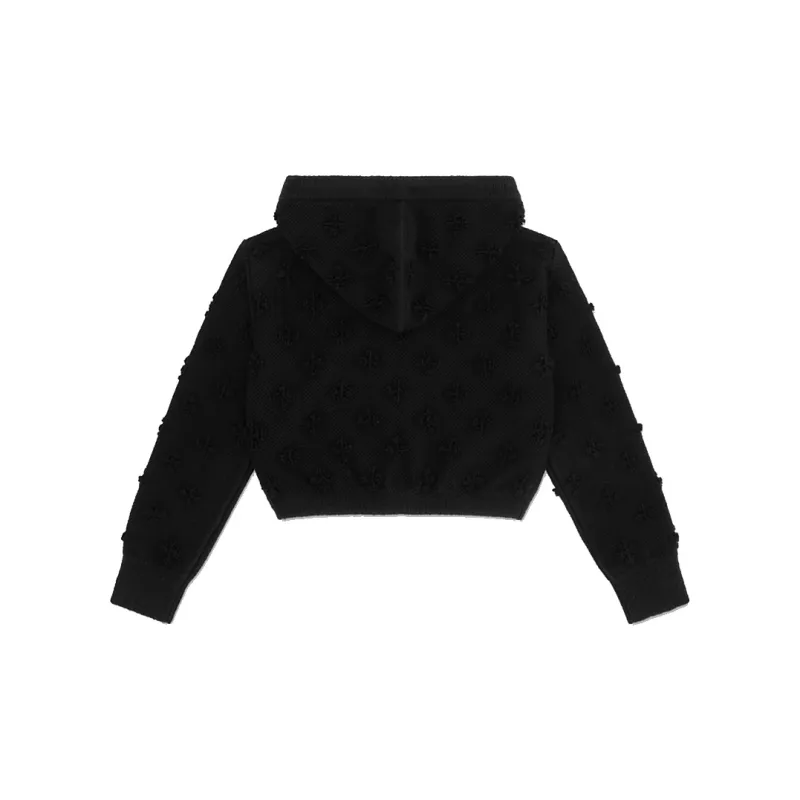 SMFK X Wonderland Sweatshirts Women's Midnight Black-1