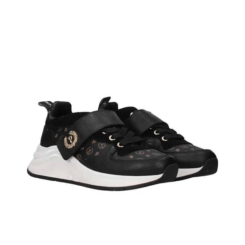 Pollini Low Top Casual Shoes Women's Black-2