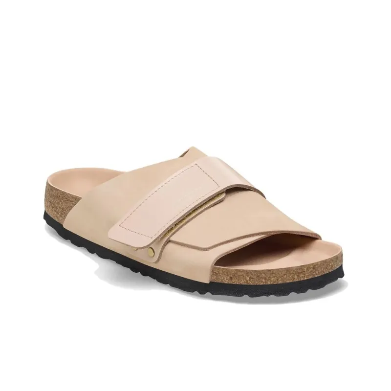 Birkenstock Kyoto Nubuck Leather Sandals 'New Beige' Women's-1