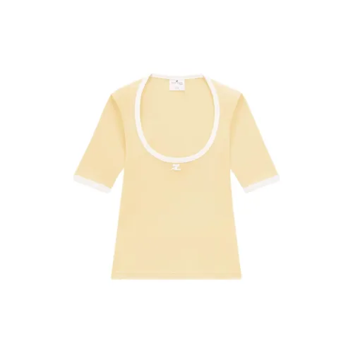 COURREGES T-Shirts Women's Pollen/Flower Pink