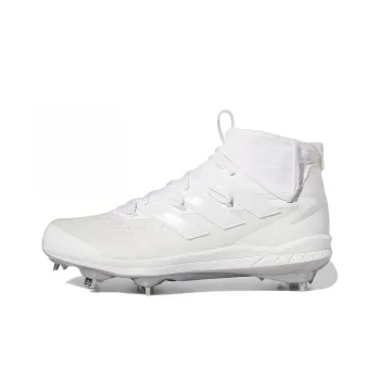 Adidas Adizero Cleats Afterburner 8 Nwv Apac Anti Slip Wear Resistant Mid Top Baseball Training Shoes Men's White