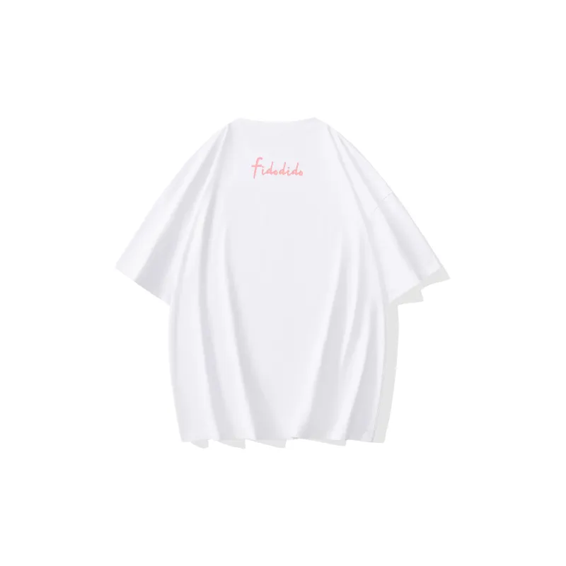 FIDO DIDO Short Sleeved T Shirts Unisex-8