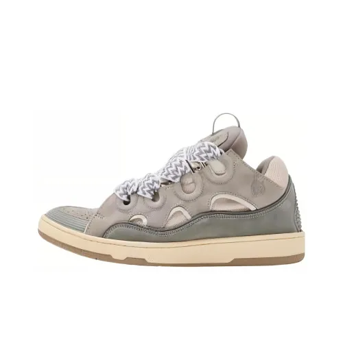 Lanvin Curb Leather Sneakers