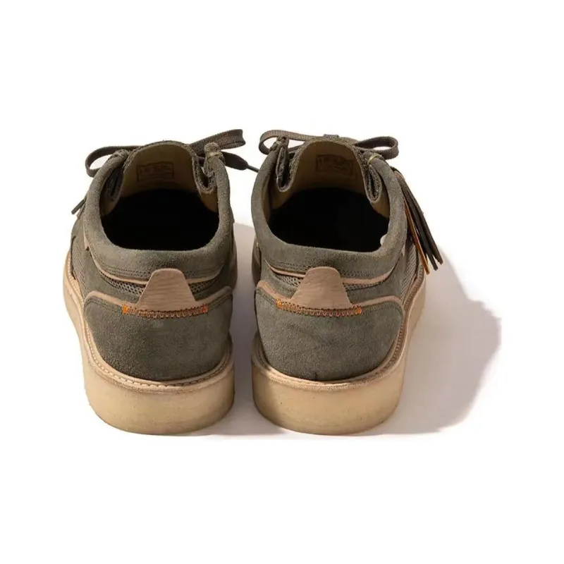Union x Clarks Wear-Resistant Mid-Top Casual Shoes Women's Green-4