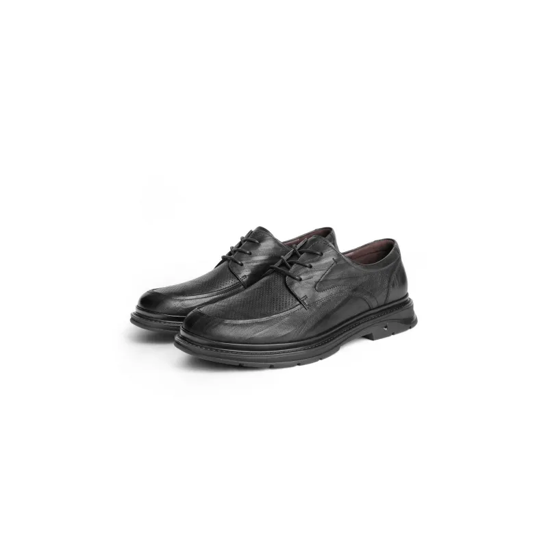 BELLE Men's Casual Shoes Men Low-Top Solid Color-4