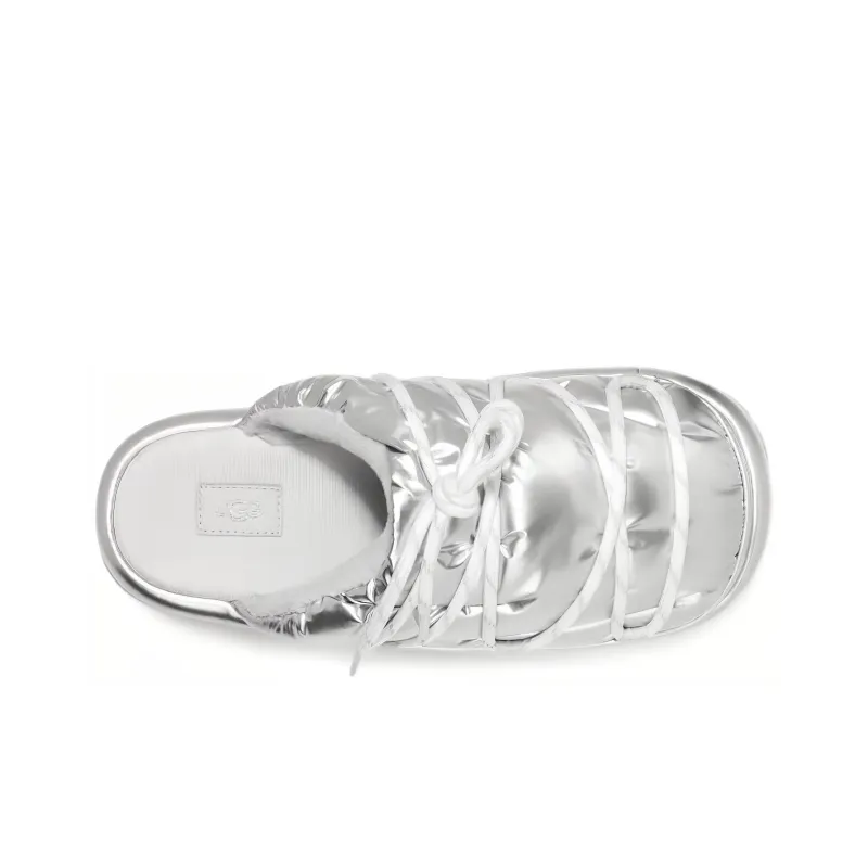UGG Hi Shine Spaceslider Slide Silver Women's-3