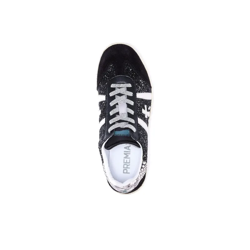 PREMIATA Bonnie Low-Top Skateboard Shoes Women's Black-4