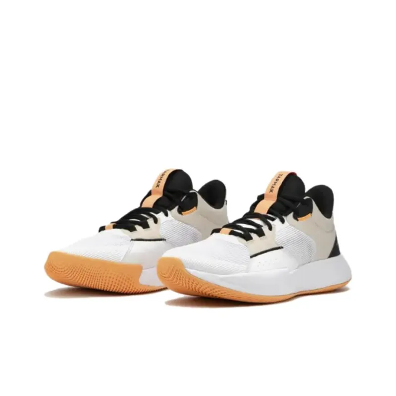 DECATHLON Fast 500 Low Durable Breathable Low Top Basketball Shoes Men's White-3