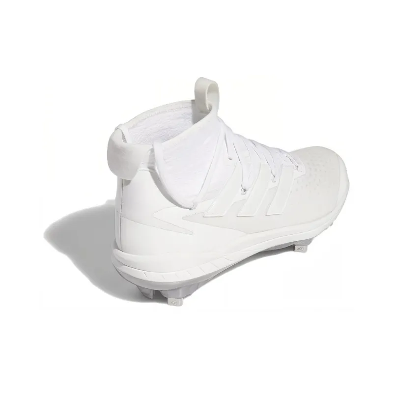 Adidas Adizero Cleats Afterburner 8 Nwv Apac Anti Slip Wear Resistant Mid Top Baseball Training Shoes Men's White-3