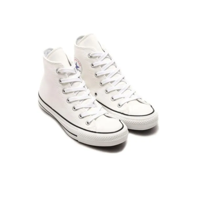 Converse All Star 100 Colors Hi Abrasion Resistant Cushioning Low Top Canvas Shoes Unisex White-2