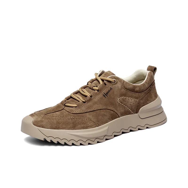 Extravagant Work Boots Men Low Top Sand-3