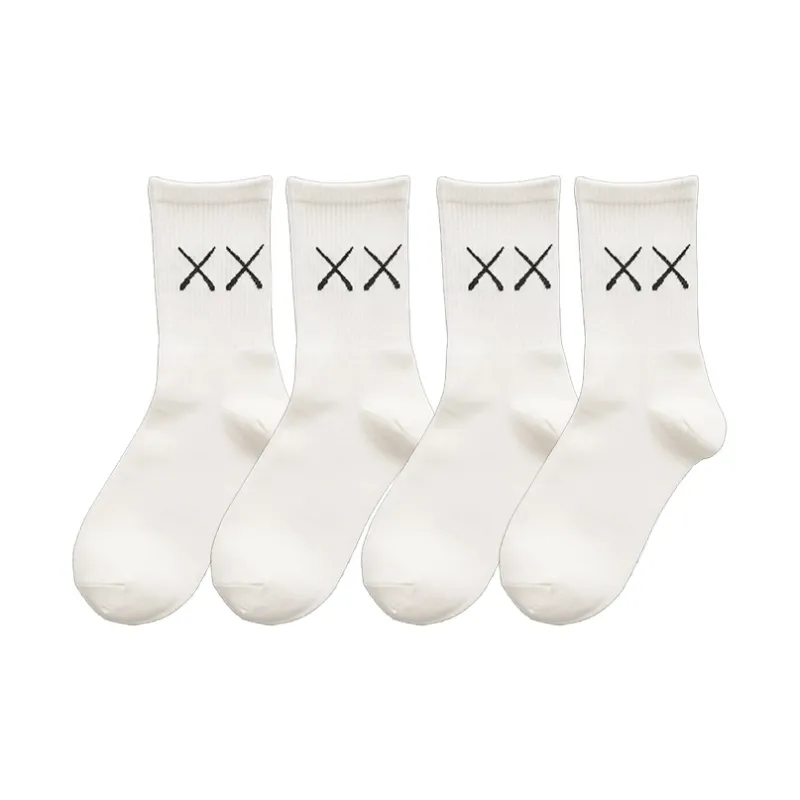 BEAR UNION Mid Calf Socks Unisex 4 Pack-22