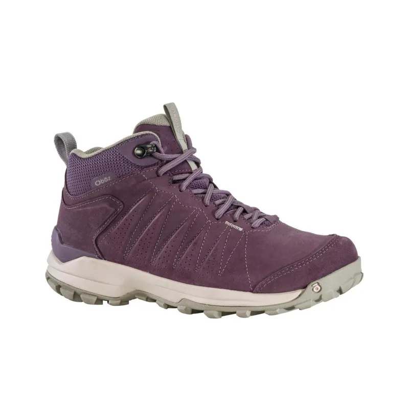 Oboz Footwear Katabatic Cushioning Wear-Resistant Mid-Top Hiking Trekking Shoes Women's Purple Pink-2
