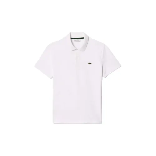 LACOSTE Polo Shirts Men White