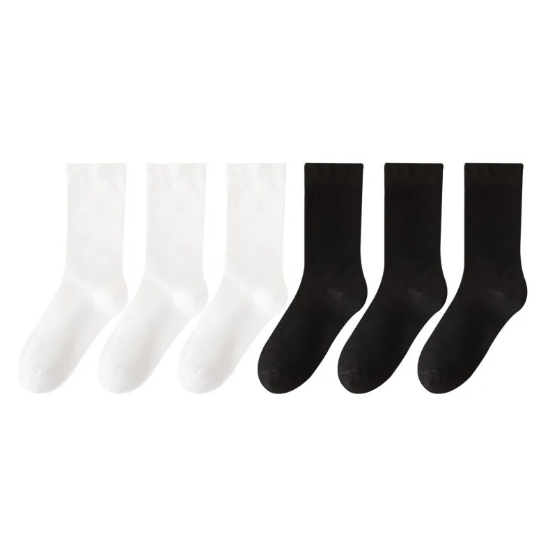 XXLLG Mid Calf Socks Women's 6 Pack-10
