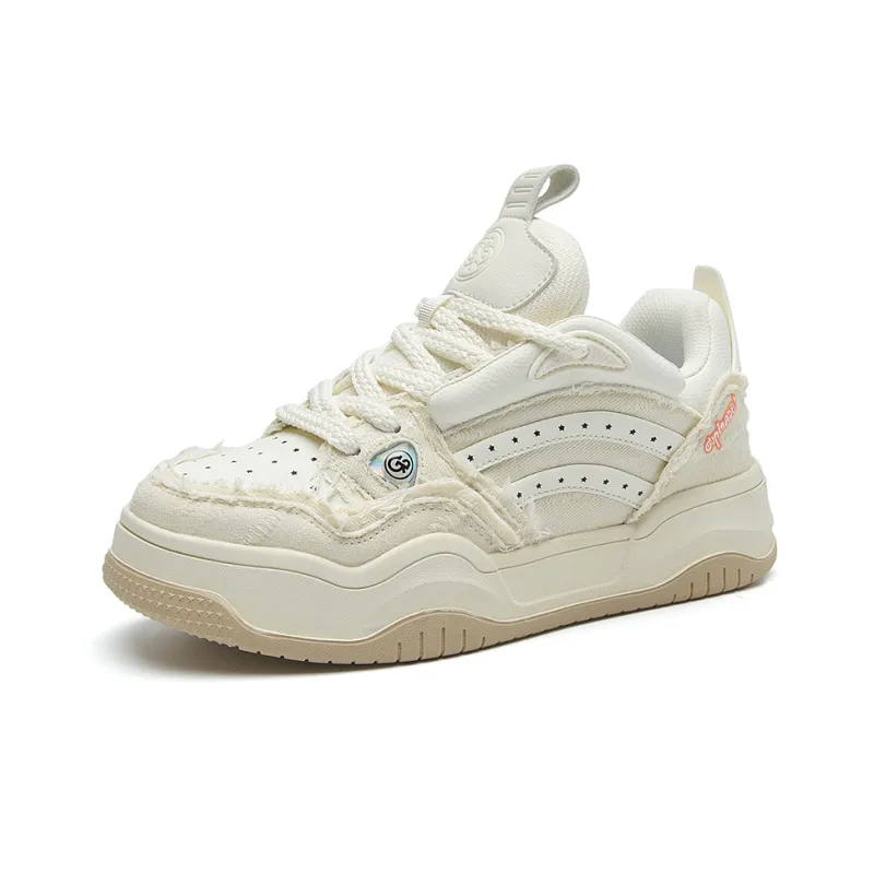 Isolated Manufacturing Coverage Slip-Resistant Breathable Low-Top Skateboard Shoes Unisex-1