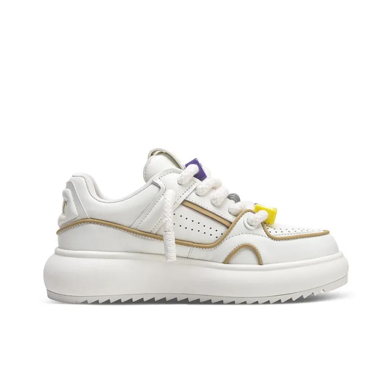 PMT Wear-Resistant Lightweight Height Increasing Low-Top Skateboard Shoes Unisex-1