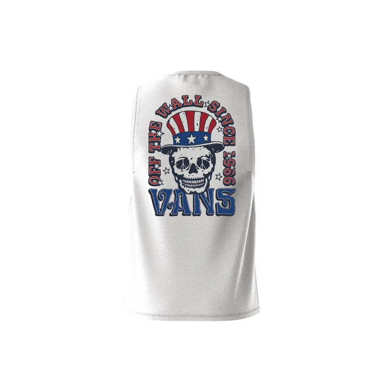 Vans Tank Tops Men White-1