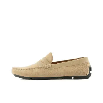 EMPORIO ARMANI Loafers Men's Light Umber