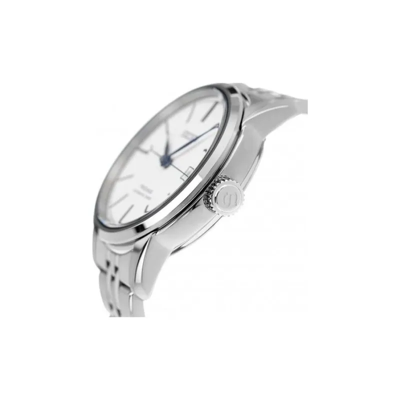 SEIKO Presage Series Automatic Mechanical Movement Stainless Steel Strap Watch Men's Watches White Dial-1