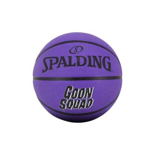 SPALDING Rubber Basketball Blue Purple Size 7 Ball Training Unisex