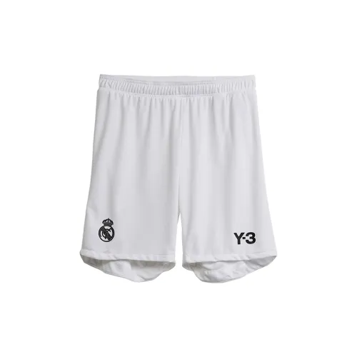 Y-3 X Real Madrid Logo-appliqué Shorts