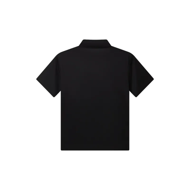 PEAK Polo Shirts Men Black-1