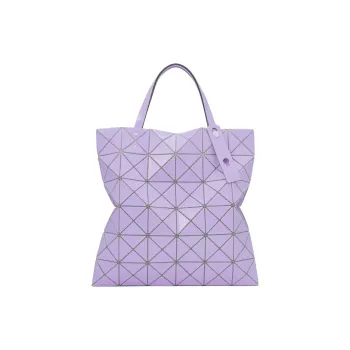 ISSEY MIYAKE Polyvinyl Chloride Resin Tote Bag Shopping Bag Handbag Regular Women's Lavender