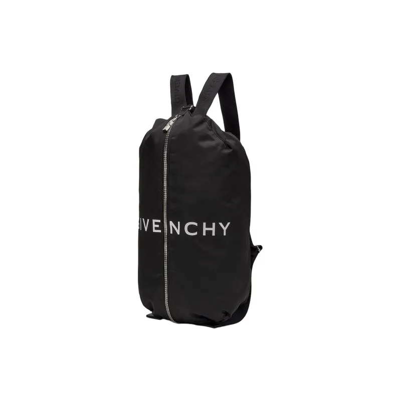 GIVENCHY 4G Nylon Fabric Backpack Large Size Men's Black-1