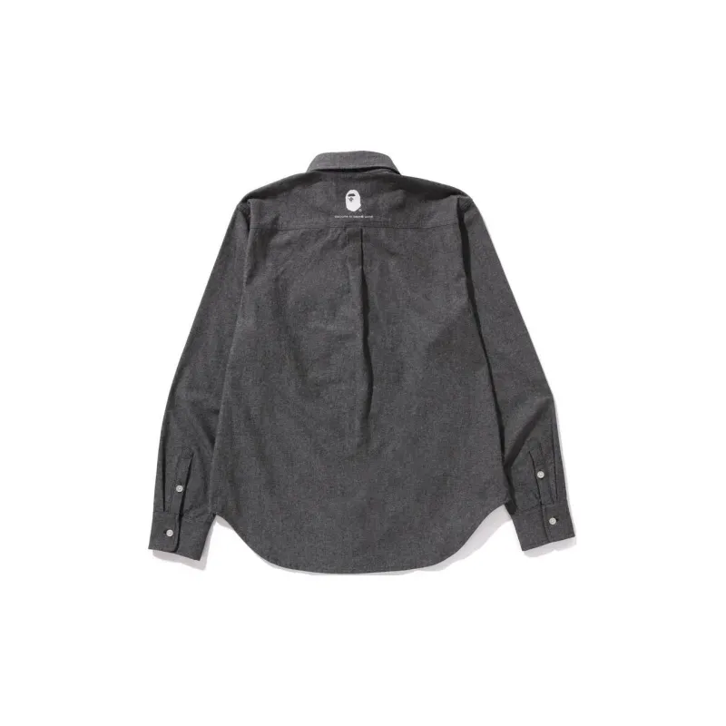 Bape One Point Chambray Shirt-1