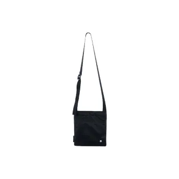 FREQUENTFLYER Fashion Power Series Nylon Shoulder Bag Crossbody Bag Small Size Unisex Black